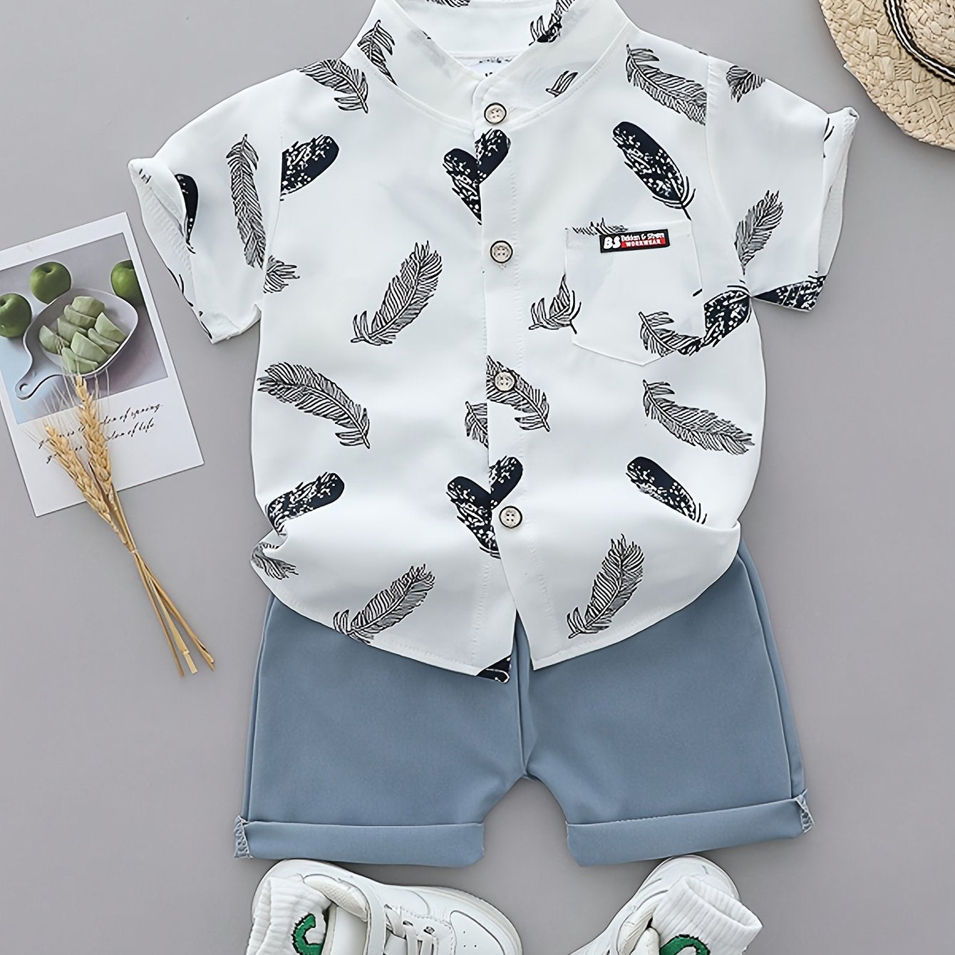 Conjunto Infantil Charme das Penas