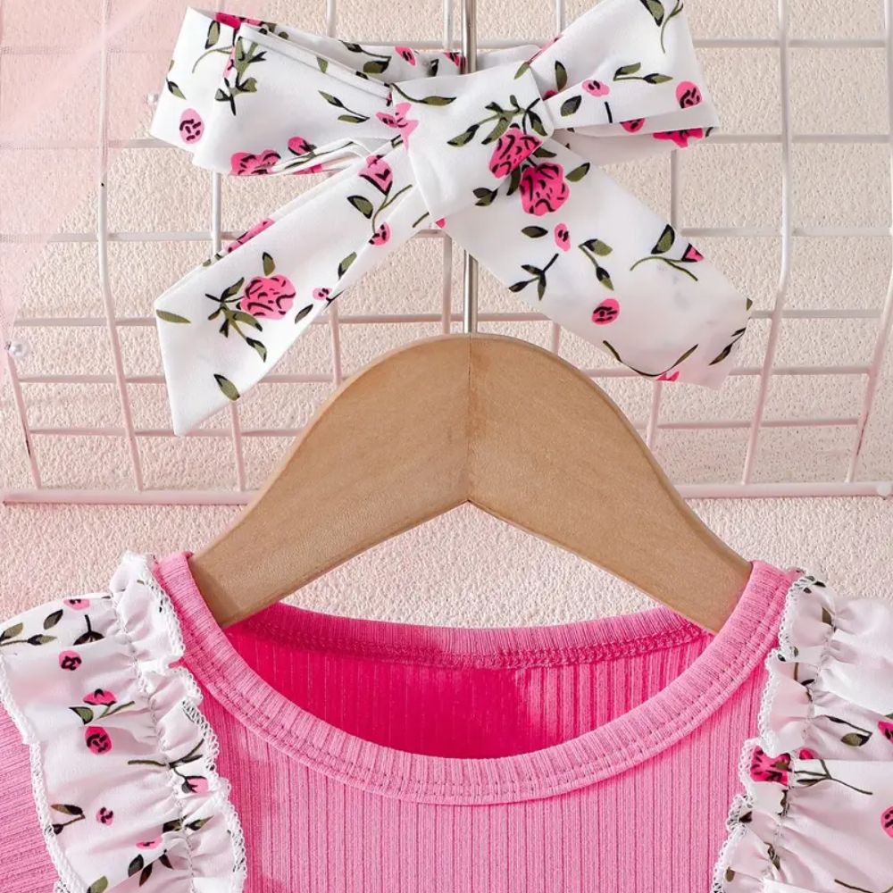 Vestido Infantil Jardim Encantado