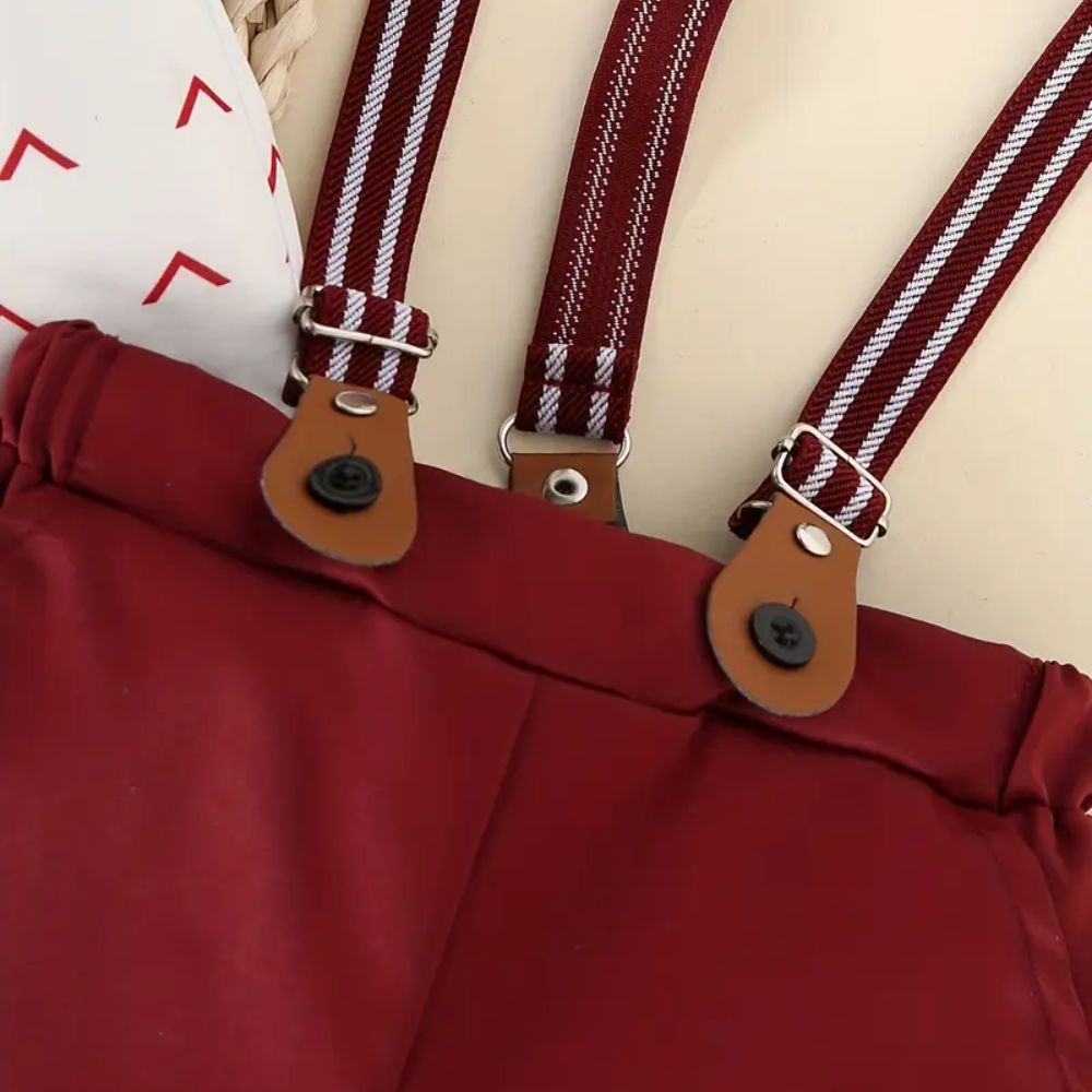 Conjunto Baby Clássico com Suspensório