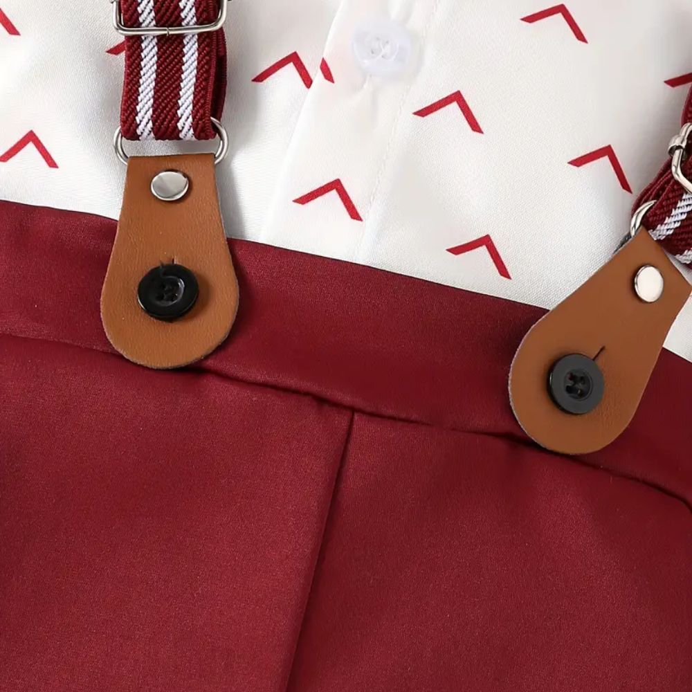Conjunto Baby Clássico com Suspensório