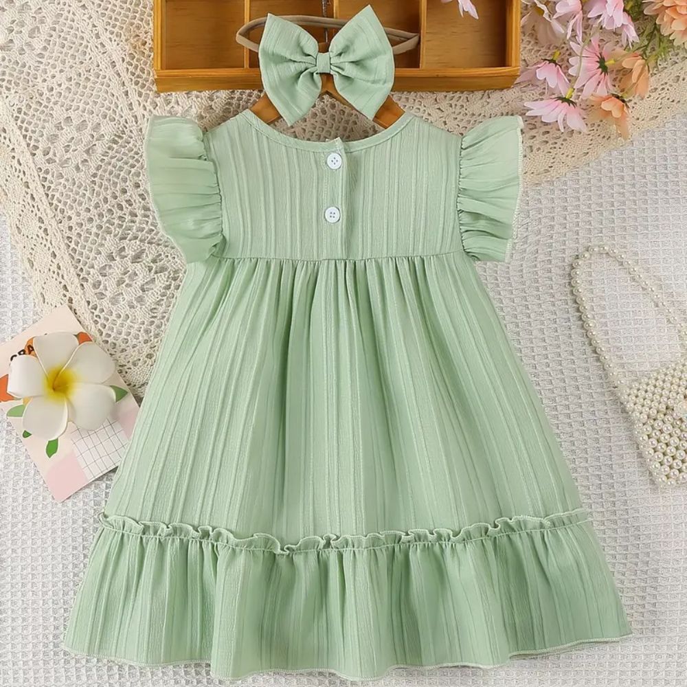 Vestido Infantil Doce Primavera