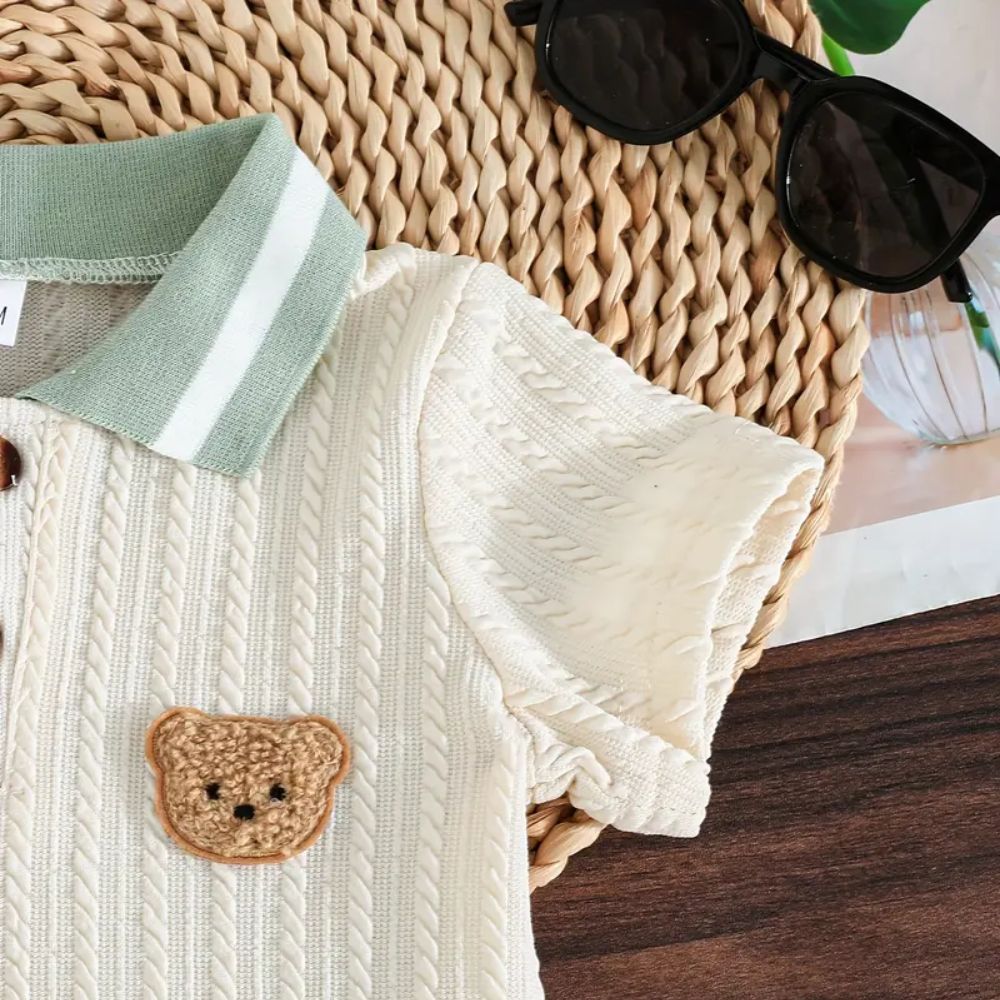 Conjunto Baby Polo Ursinho