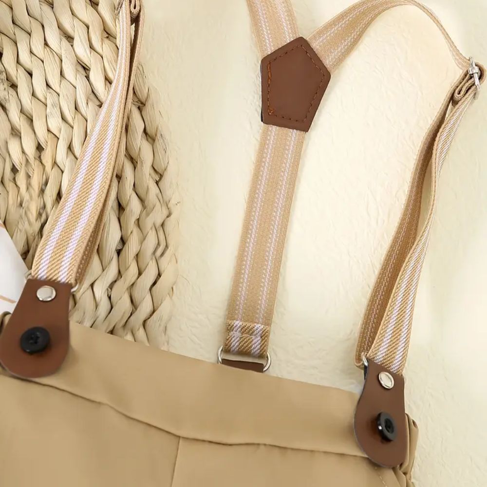 Conjunto Baby Clássico com Suspensório
