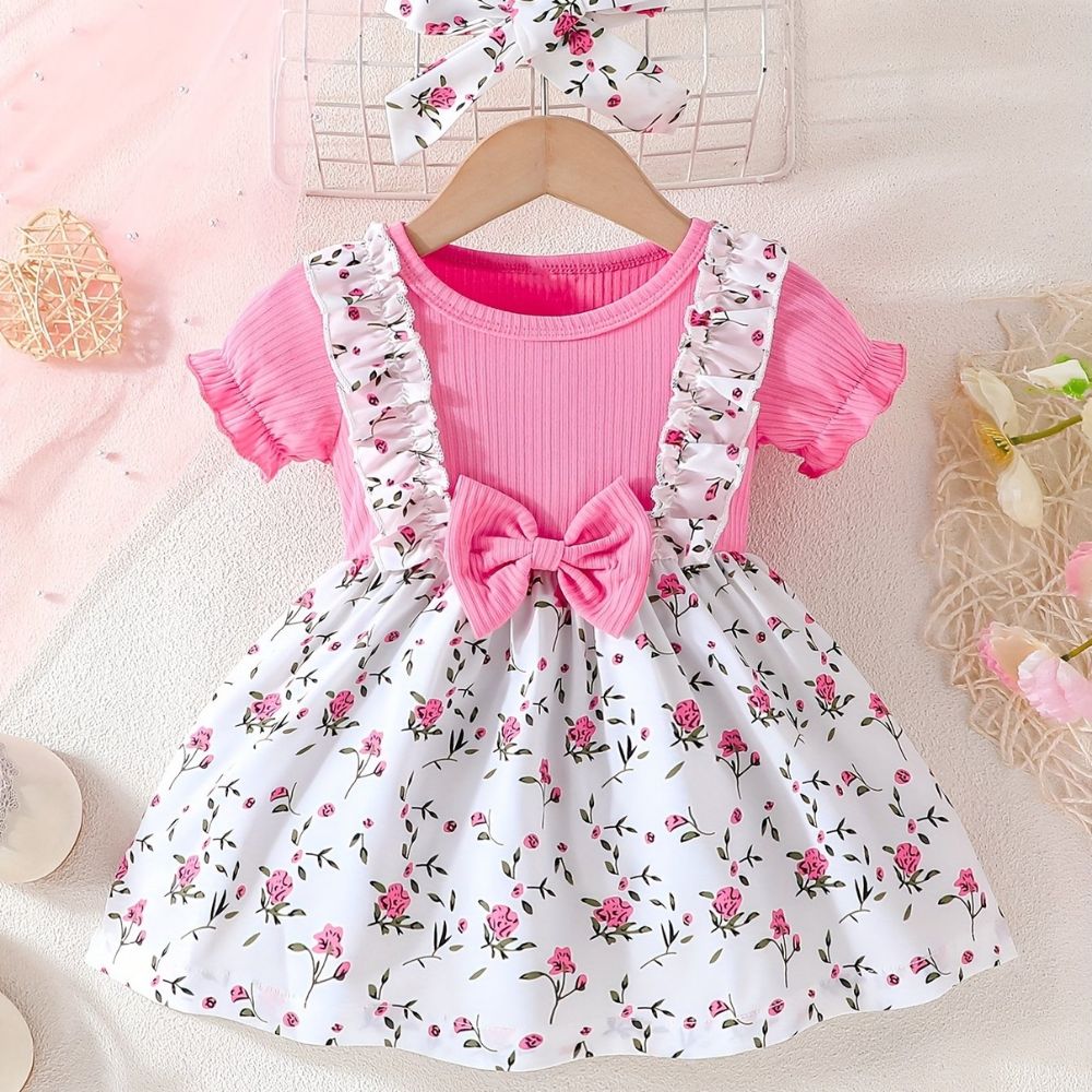 Vestido Infantil Jardim Encantado