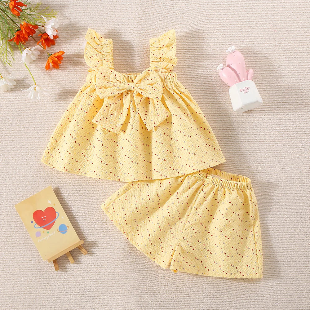Conjunto Infantil Sunshine Poá Encantado