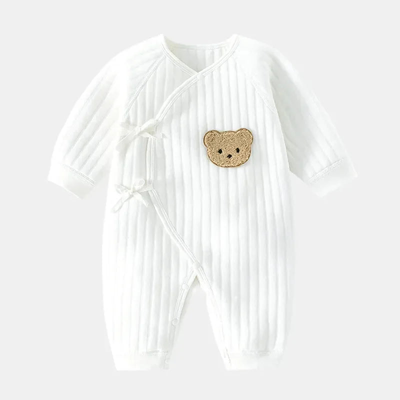 Body Infantil de Algodão Estampa de Ursinho