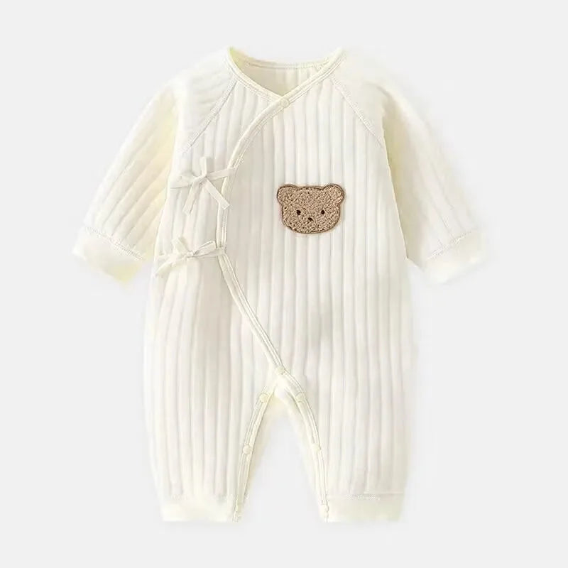 Body Infantil de Algodão Estampa de Ursinho