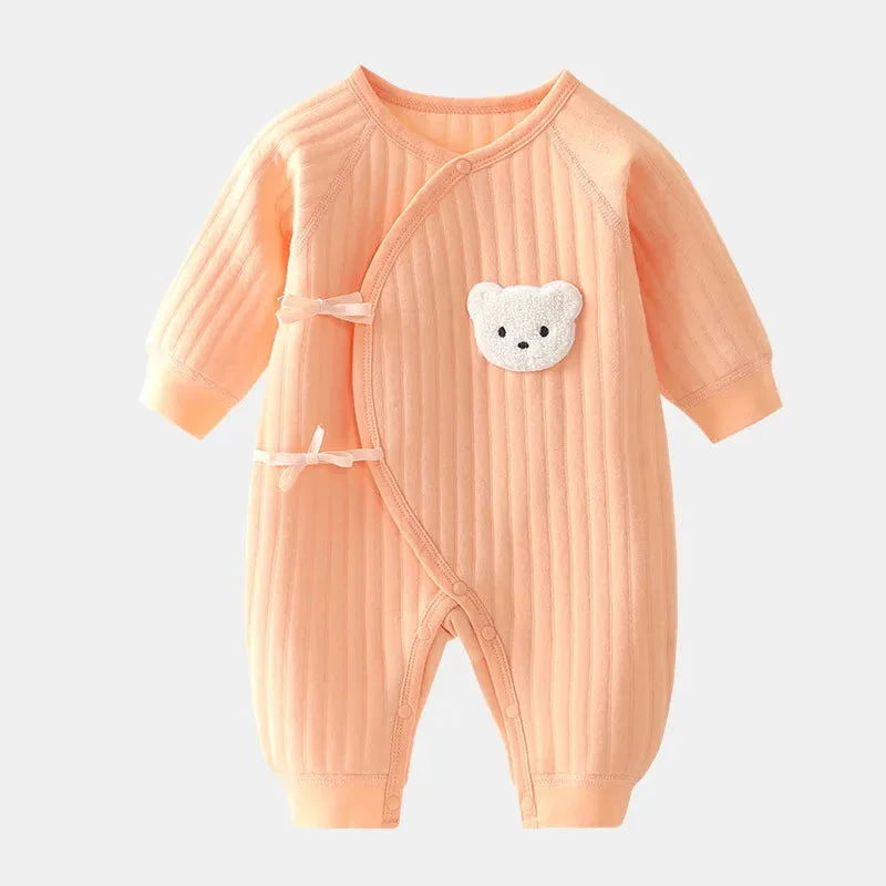 Body Infantil de Algodão Estampa de Ursinho
