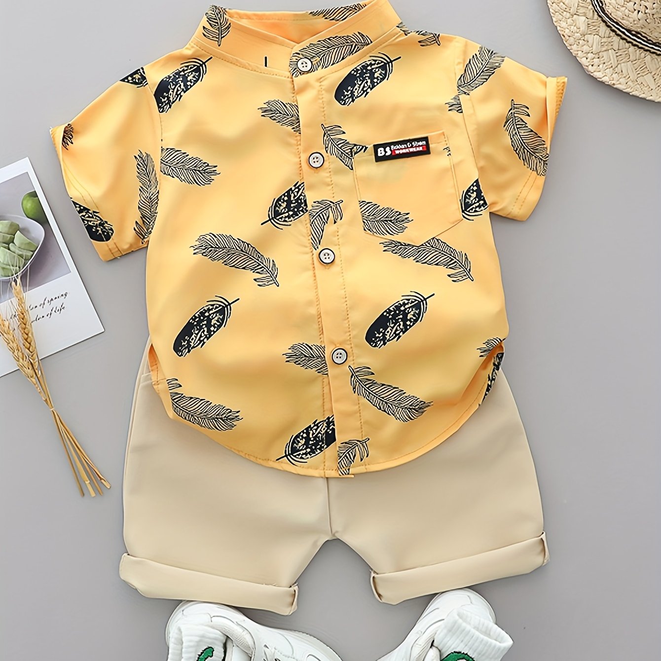 Conjunto Infantil Charme das Penas