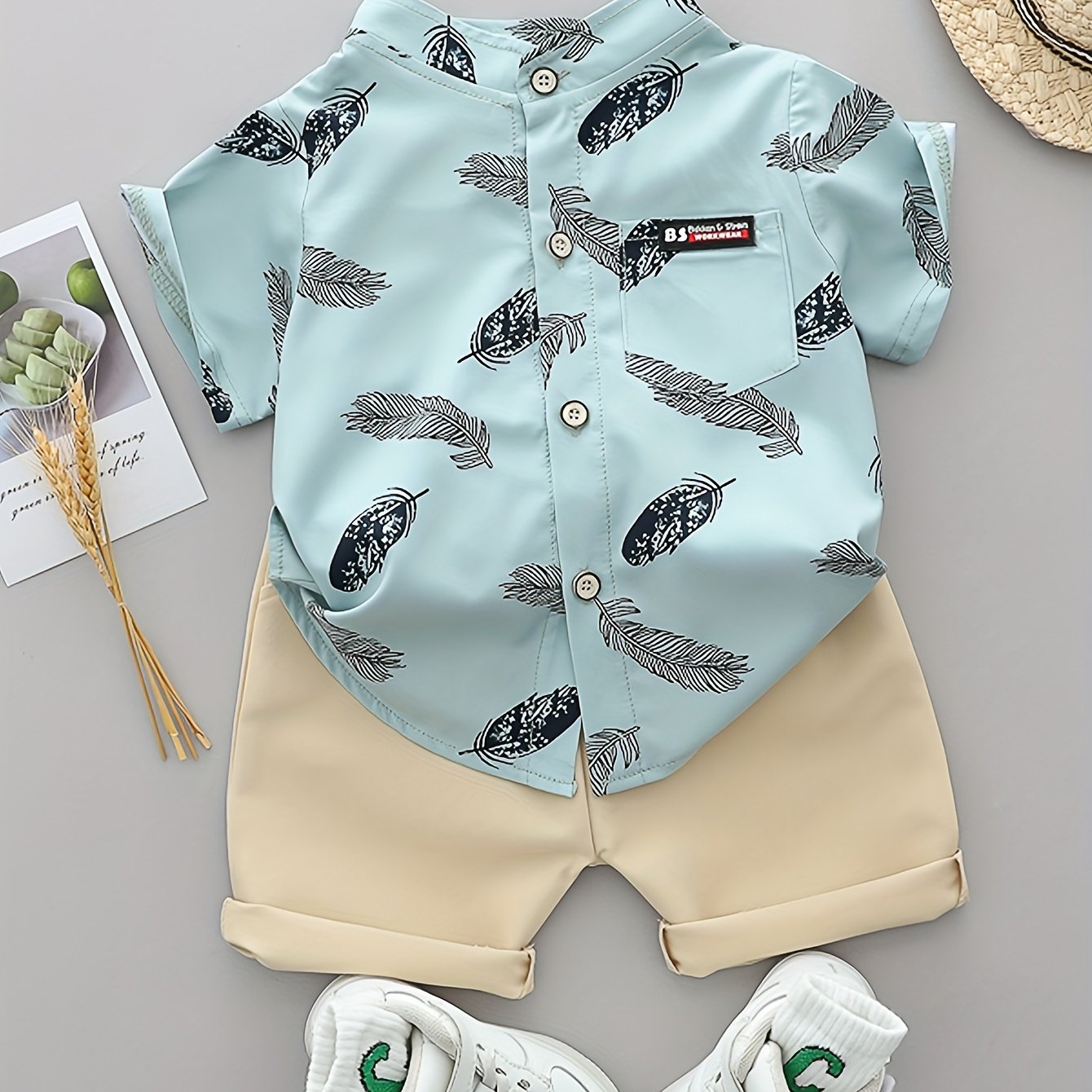 Conjunto Infantil Charme das Penas