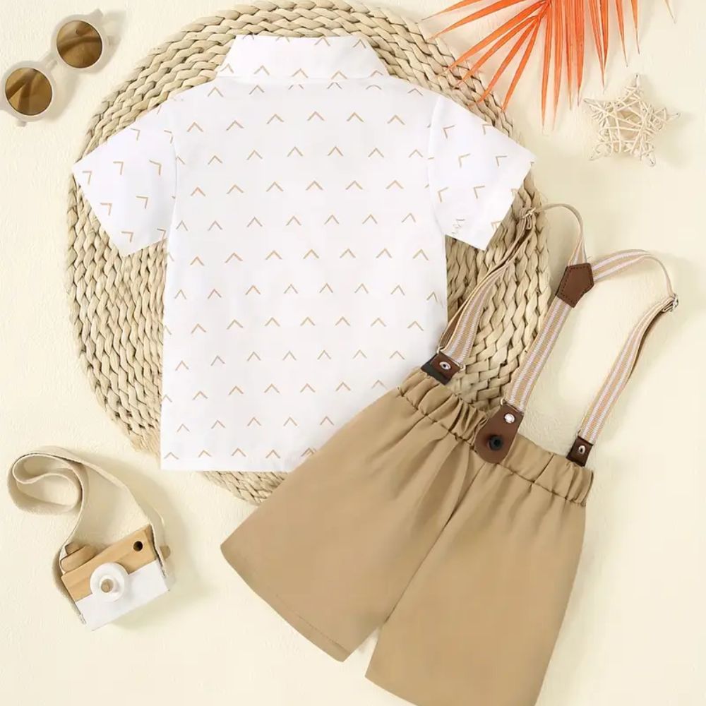 Conjunto Baby Clássico com Suspensório