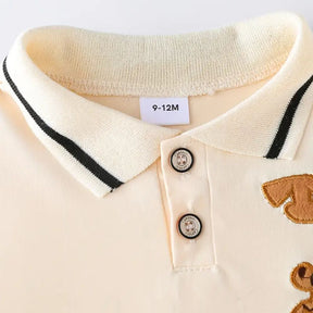 Conjunto Menino Polo Ursinho Estiloso