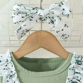 Vestido Infantil Jardim Encantado