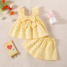 Conjunto Infantil Sunshine Poá Encantado