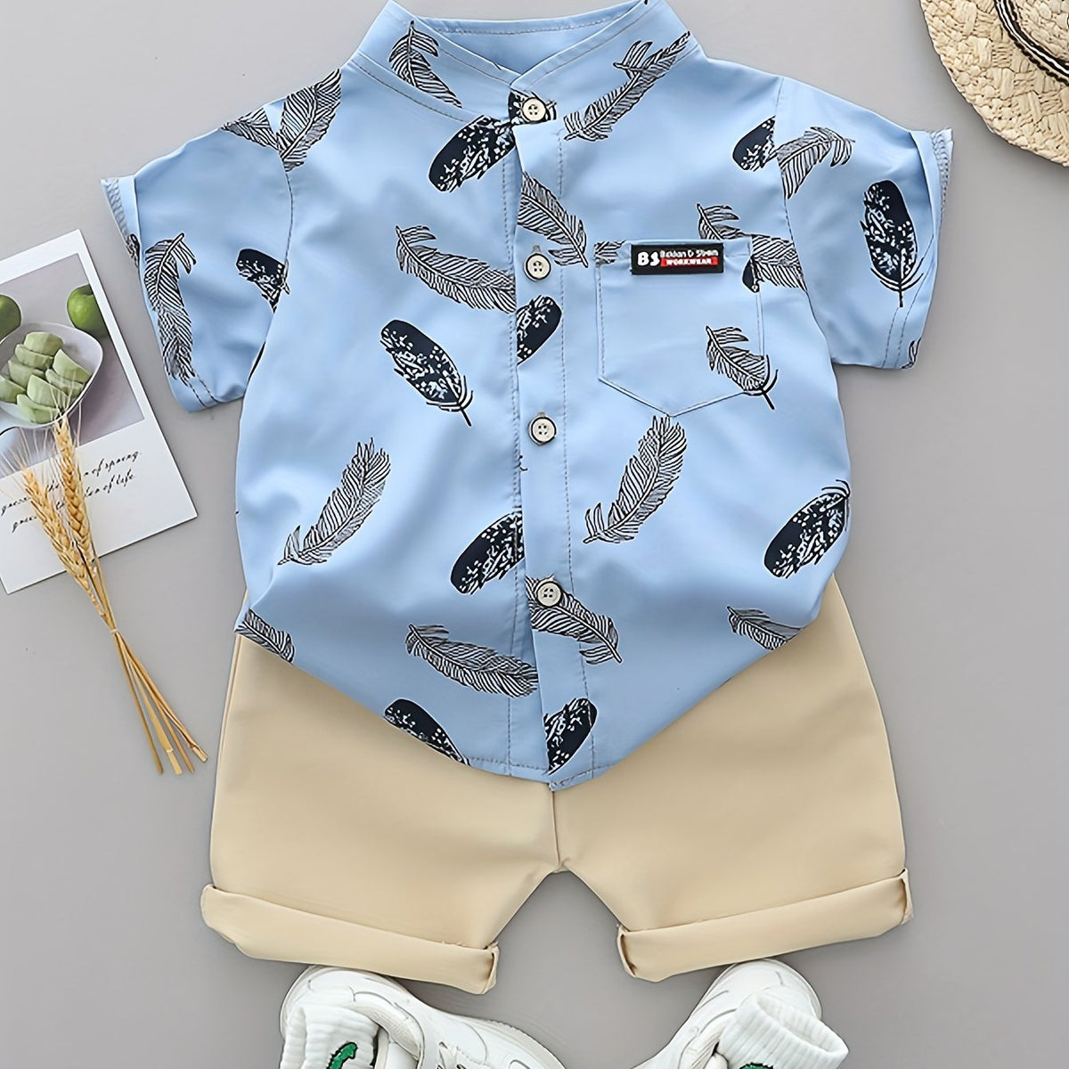 Conjunto Infantil Charme das Penas